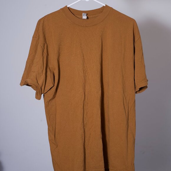 Dark Tan Los Angeles Apparel T-Shirt - Picture 1 of 2
